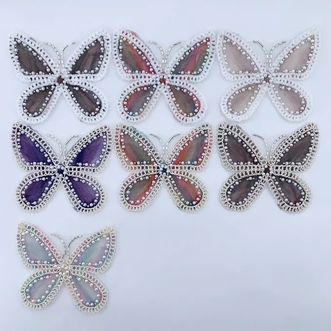 Long-wing butterfly appliqué · MET-4030 — product view