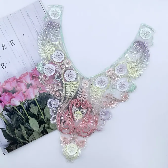 环形花卉领花 · MET-4039——产品展示