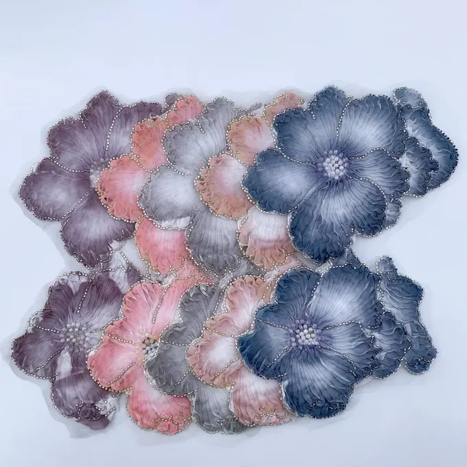 层叠花瓣贴花 · MET-4042——产品展示