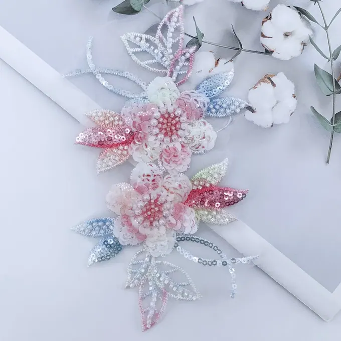 亮片花枝贴花 · MET-4053——产品展示