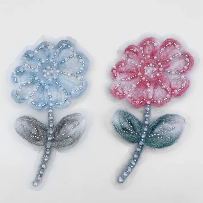 层叠花朵贴花 · MET-4059——产品展示